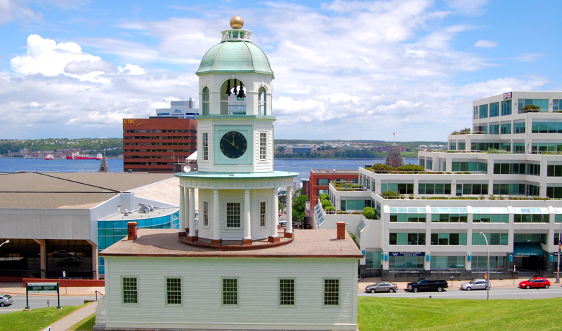 historical old town clock in halifax nova scotia canada vacation packages cheap flights from halifax