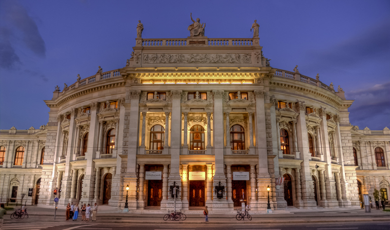 state theatre burgtheatre vienna austria europe vacation packages