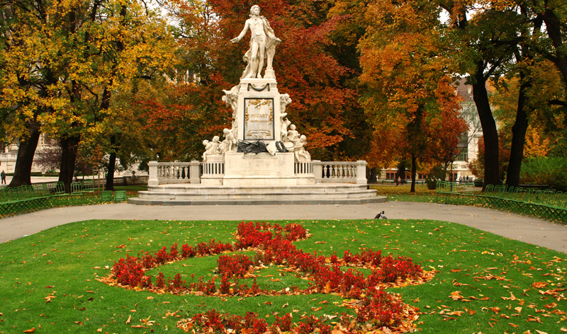 statue of mozart vienna austria vacation packages