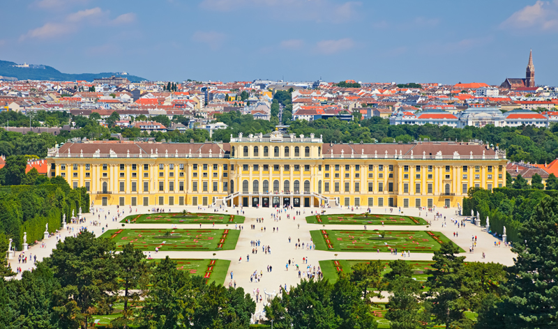 schonbrunn palace vienna austria europe vacation packages
