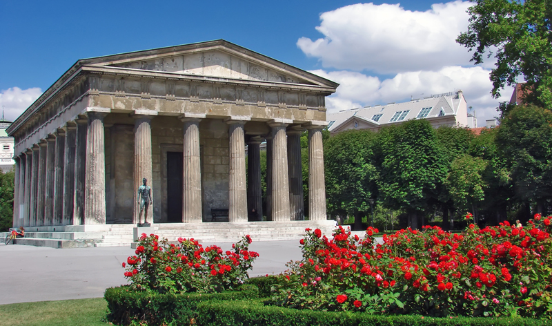 Pantheon at Volksgarten Vienna austria europe vacation packages