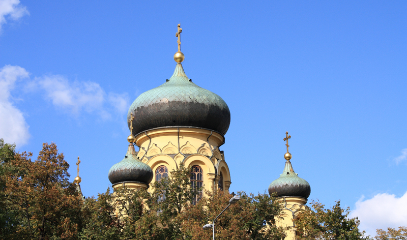 orthodox church warsaw poland europe