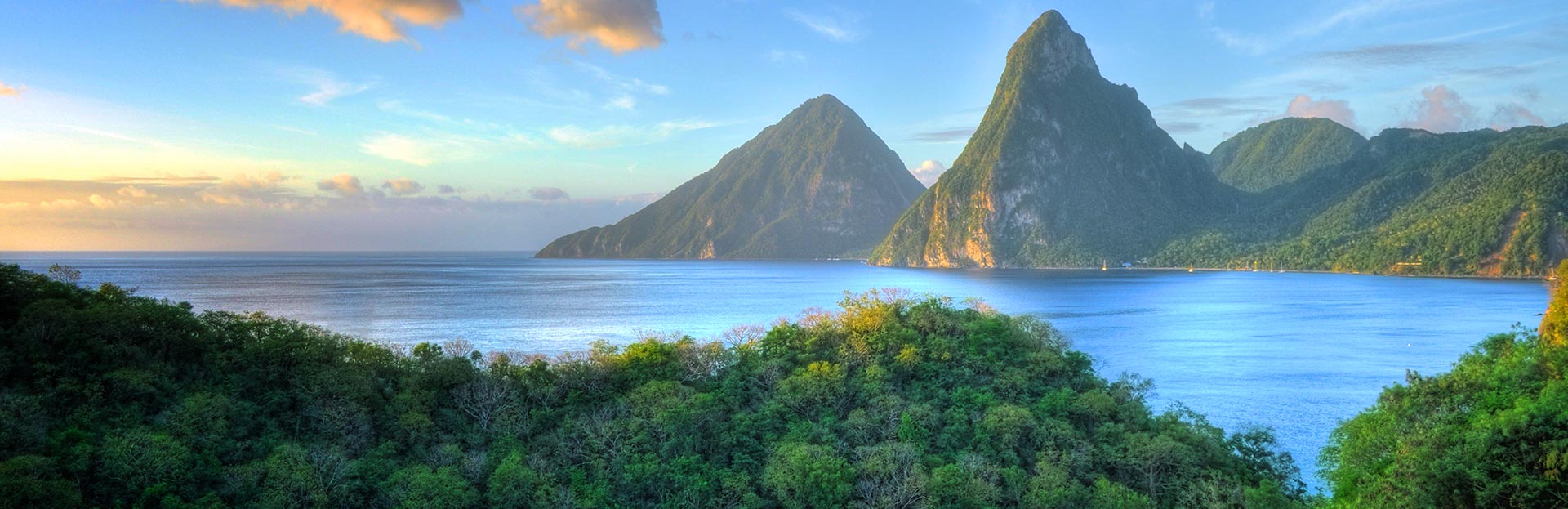 St Lucia Pitons