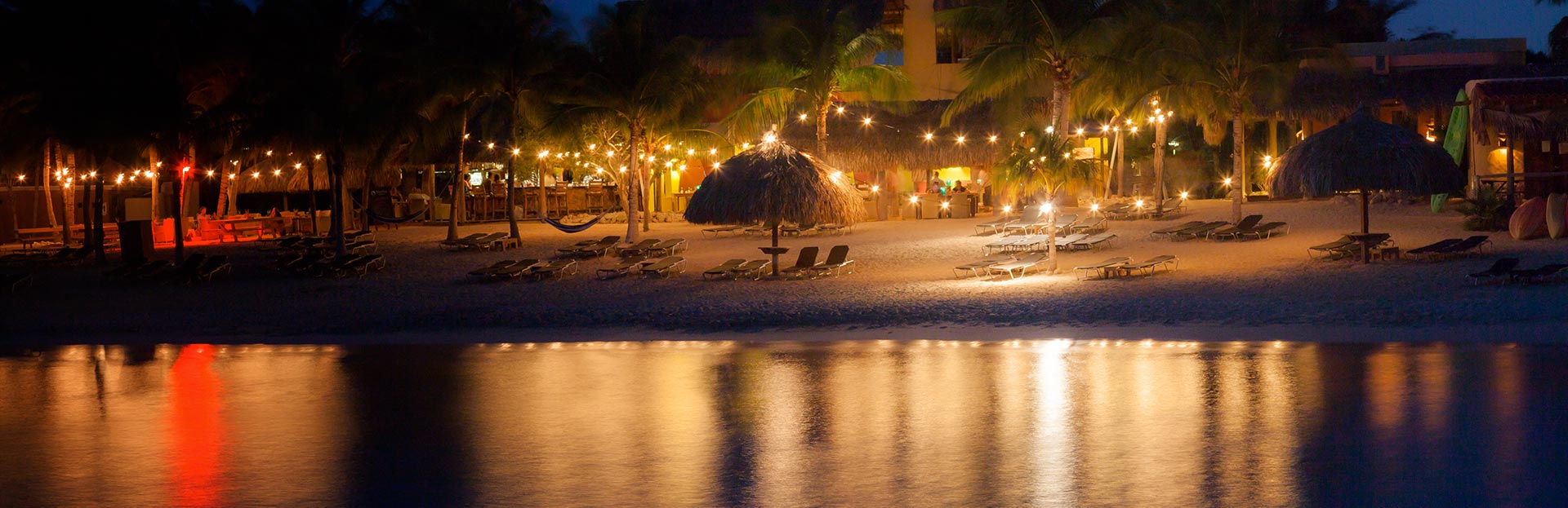 Curacao Beach Night