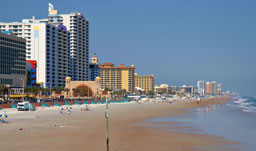 Picturesque beach view - Daytona Beach, Florida, USA