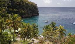 Grand Anse beach - St. Lucia