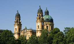 The historic church Theatinerkirche of Munich - Germany