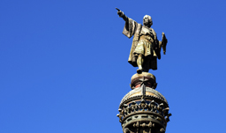 Christopher Columbus statue - Barcelona, Spain