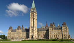 View of Parliament Hill - Ottawa, Ontario, Canada
