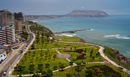 View of Miraflores Park - Lima, Peru