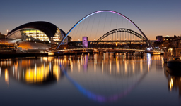 City skyline - Newcastle, England, UK