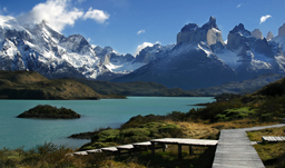 View of Torres del Paine - Santiago de Chile, Chile