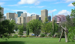 Downtown cityscape - Edmonton, Alberta, Canada