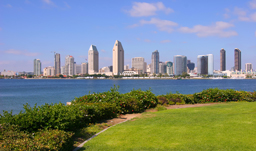 City skyline - San Diego, California, USA