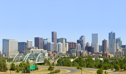 City skyline - Denver, Colorado, USA