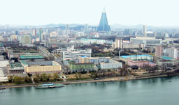 View of the Capital City - Pyongyang, North Korea