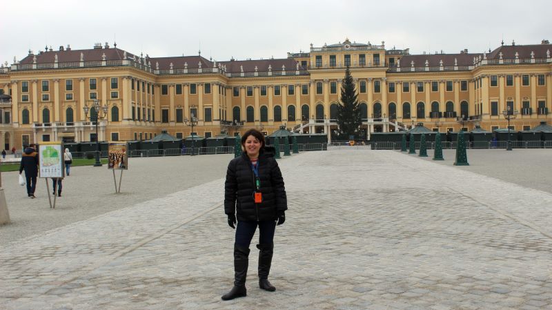 Vienna, Austria - Schönbrunn Palace - love the palace's sprawling grounds and marvel at its awe-inspiring architecture