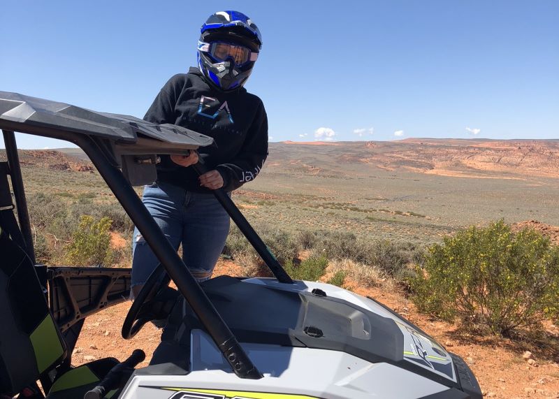 Cruising through the dessert in Utah