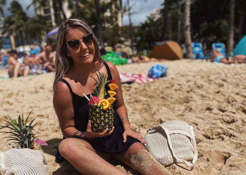 Catching the rays and waves in Honolulu