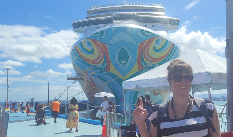 Escale à Porto Rico avec le NCL Getaway Cathy Varnier