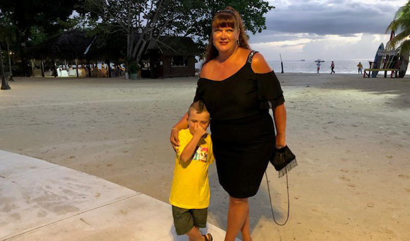 Shannon Garbe at Riu Negril Jamaica