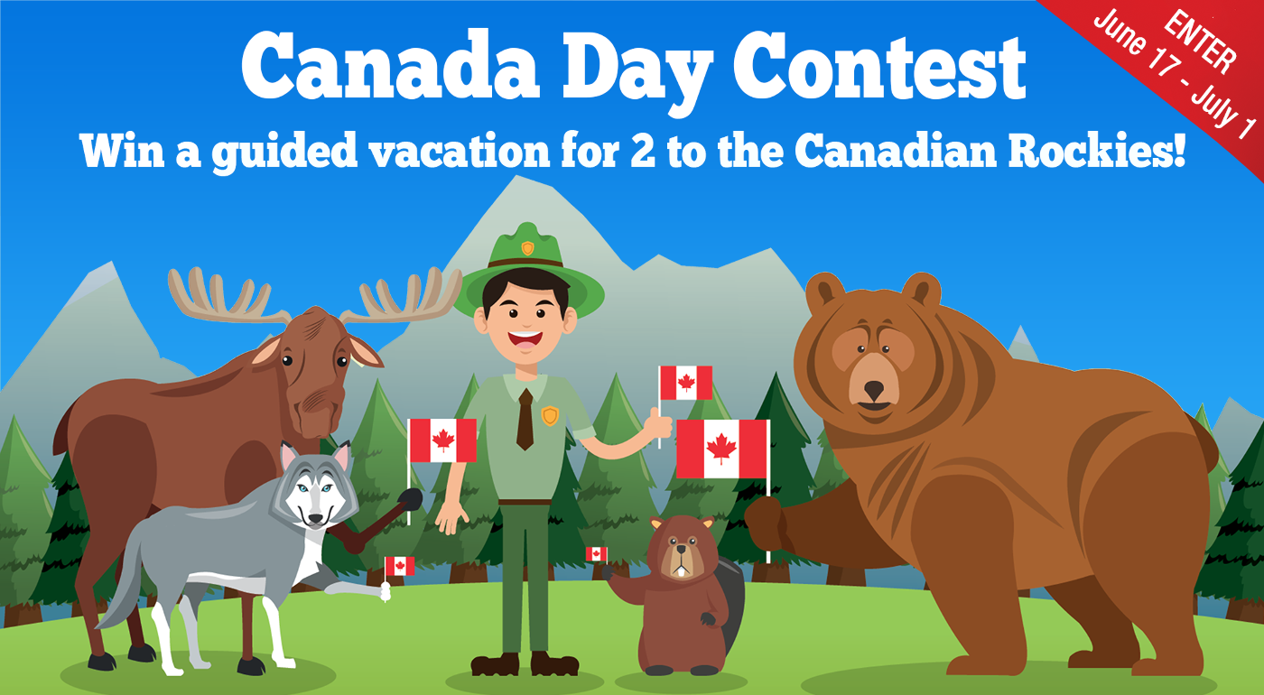 Canada day promotion for free trip